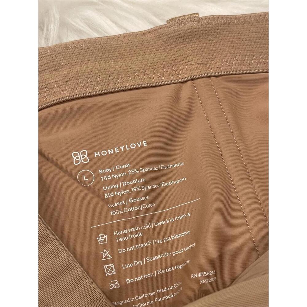 NEW Honeylove Super Power Short HLSW03-Sand Size L Shapewear With Straps - Picture 8 of 8